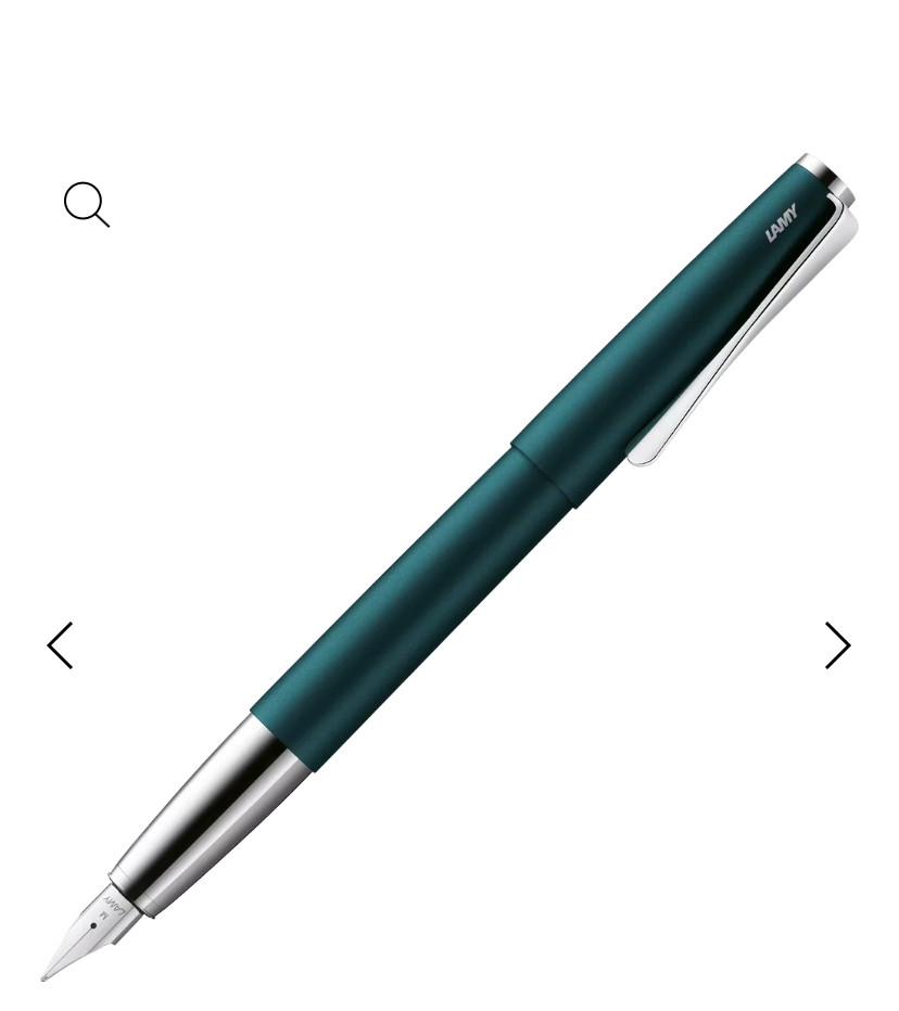 凌美Lamy 2026Studio演绎 汽油绿色钢笔 宝珠笔高档练字笔 礼物