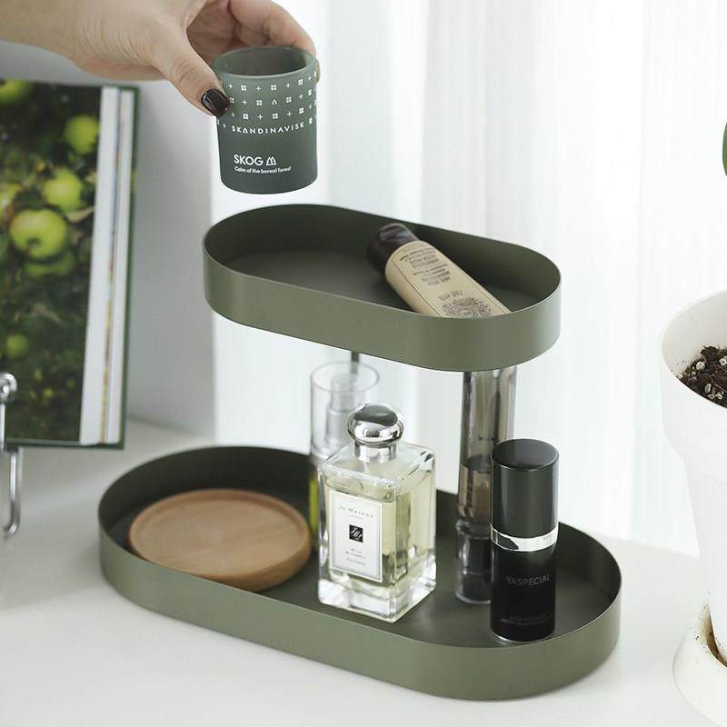 墨绿色椭圆形收纳盘玄关钥匙托盘北欧铁艺收纳架高颜值桌面收纳盒,收纳整理,桌面收纳盒,淘宝优惠券,粉丝福利购,淘宝优惠卷