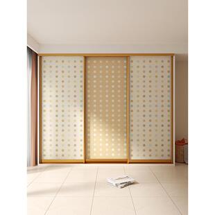 衣柜贴纸柜子柜门家具翻新贴画推拉门玻璃门移门专用美化墙纸自粘