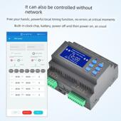 50A智能照明控制模块景观路灯时间控制光控制经度 12通道20