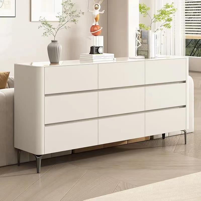 全实木五斗柜意式简约现代客厅卧室床尾置物柜多层抽屉储物收纳柜