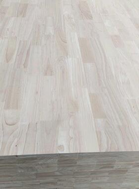 泰国橡胶木进口8Mm-40Mm双面无节Aa Ab橡胶木橡木指板实木板