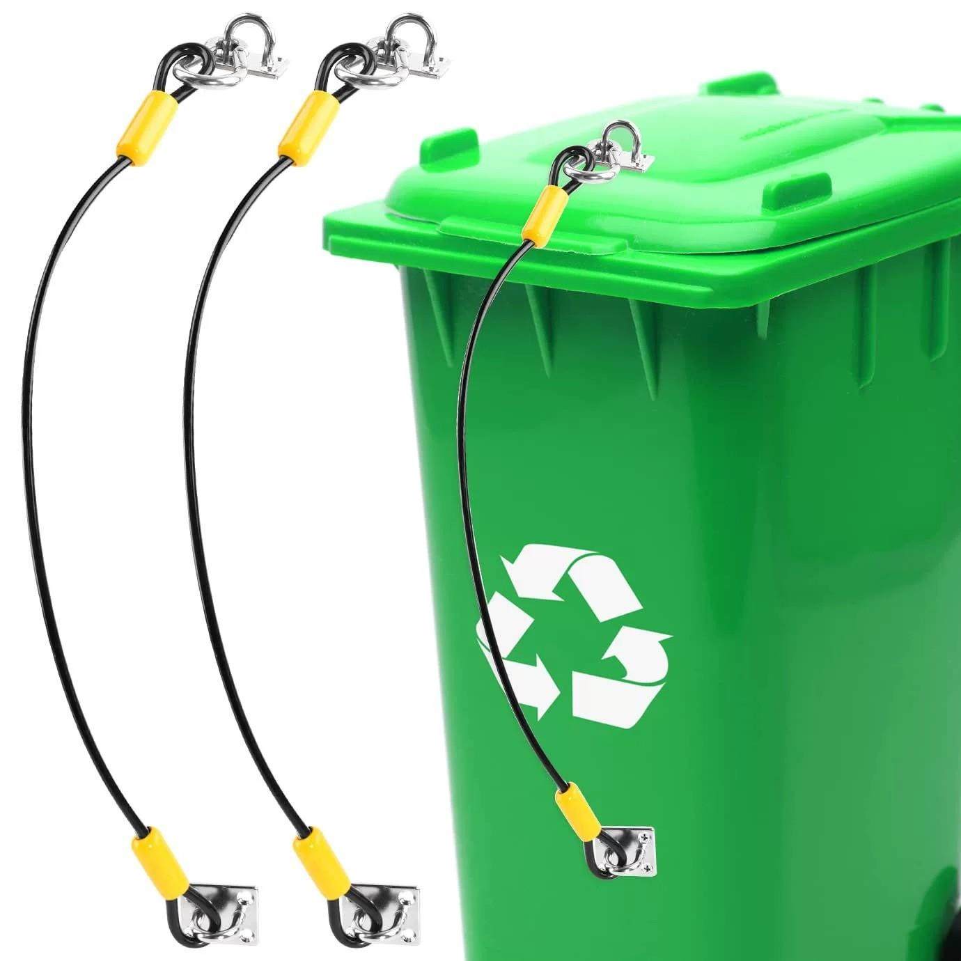 户外垃圾桶盖锁绳钢丝绳固定盖通用锁扣防溢出超市柜台专用防盗绳,家庭/个人清洁工具,垃圾桶,淘宝优惠券,粉丝福利购,淘宝优惠卷