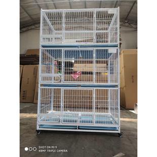 繁殖笼猫笼一二三层宠物店寄养笼家用多功能多层狗笼子繁育猫舍双