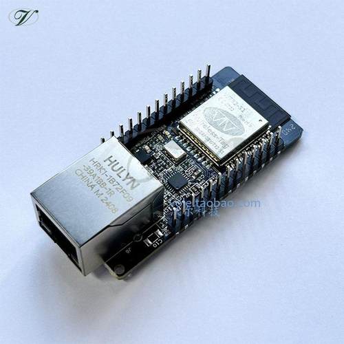 WIFI+蓝牙RJ45网关二合一ESP嵌入式以太网模块串口透传WT32-ETH01