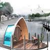景区可移动太空舱民宿露营星空房度假村现代风格餐饮酒店船屋