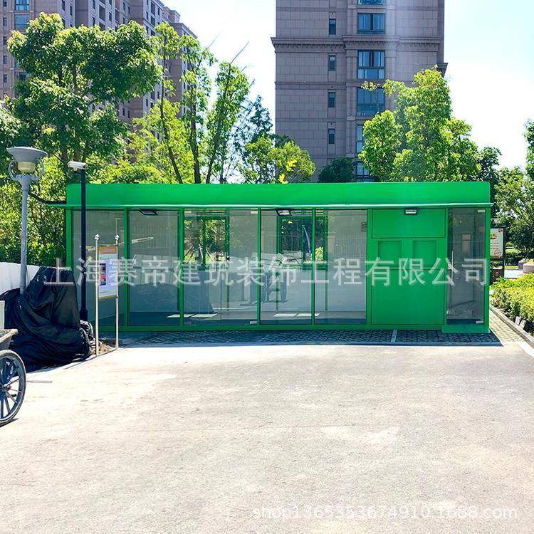 垃圾房分类垃圾房绿色强度高抗高温氧化分类可移动式垃圾房智能垃