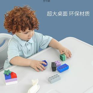 桌学儿习桌幼儿园小子椅子宝宝写字桌玩CPL具家用塑 童桌椅桌套装