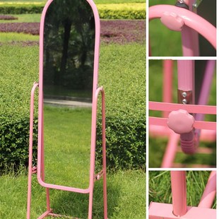 试衣镜子全身镜落地镜穿衣镜壁挂墙镜仪容镜服装 镜移动镜女用镜子