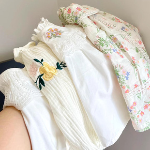 欧抱抱 法语春装新品儿童娃娃衫 女童T恤 童装厂家一手货源批发