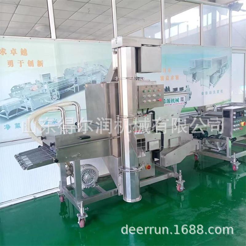 脆皮炸鲜奶上糠机 糍粑上浆裹糠机 搭接方便 高度可调 操作简单