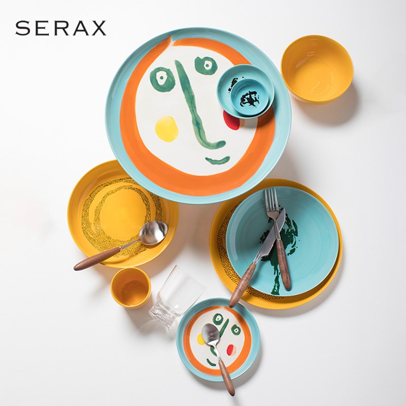 比利时Serax Ottolenghi陶瓷餐具西餐盘牛排盘家用甜品盘子装饰盘
