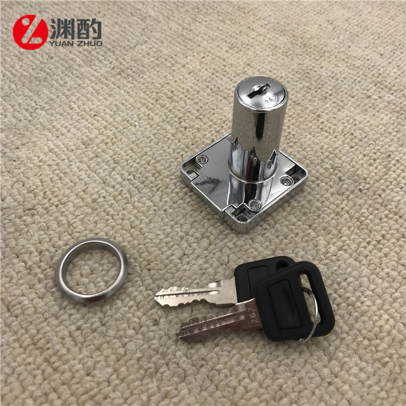 加长柜子锁抽屉锁衣柜锁柜门锁柜子锁家具锁橱柜锁木板锁138-38MM