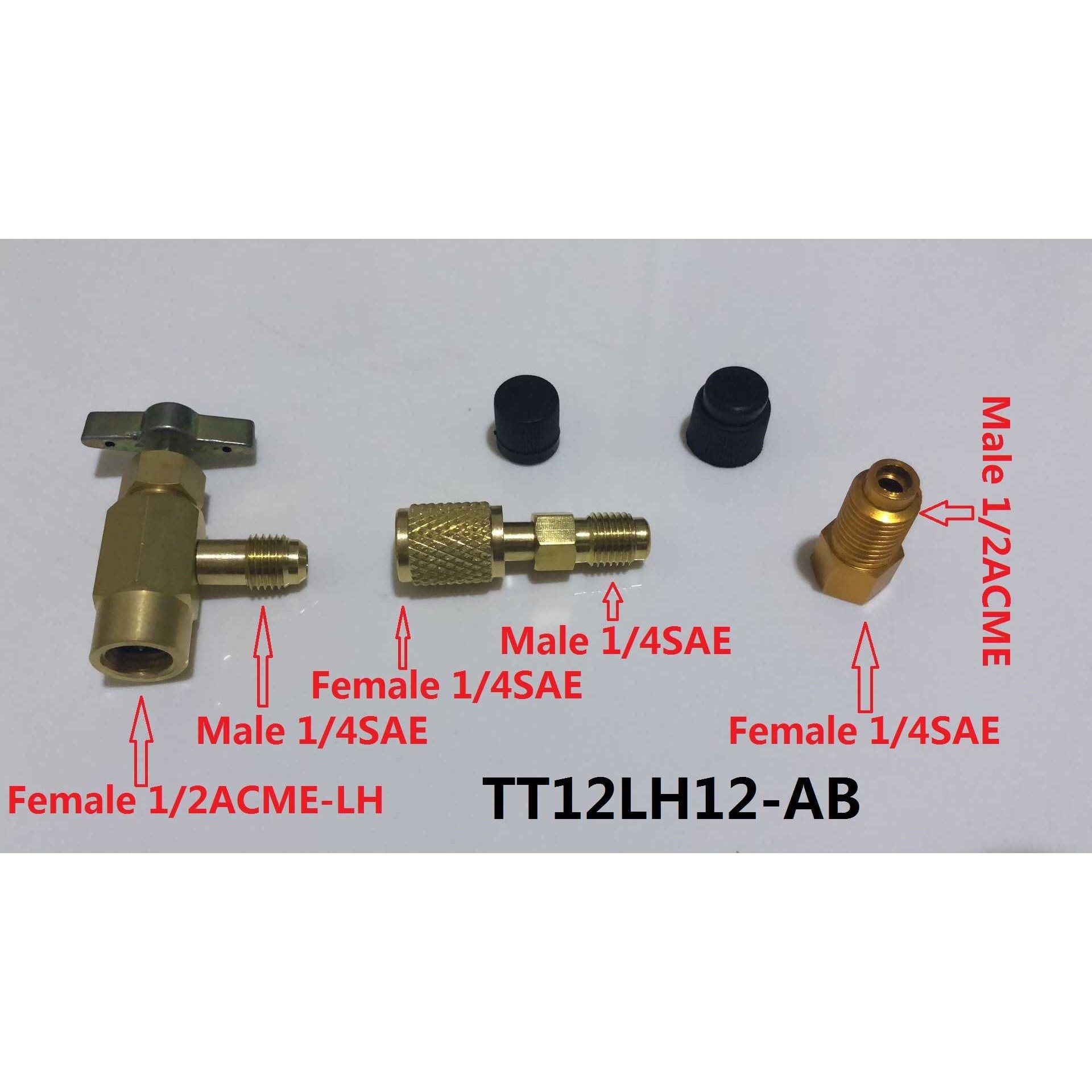 R1234YF汽车空调制冷剂雪种冷媒开瓶器加氟转换接头TT12LH14,五金/工具,焊炬/枪,淘宝优惠券,粉丝福利购,淘宝优惠卷