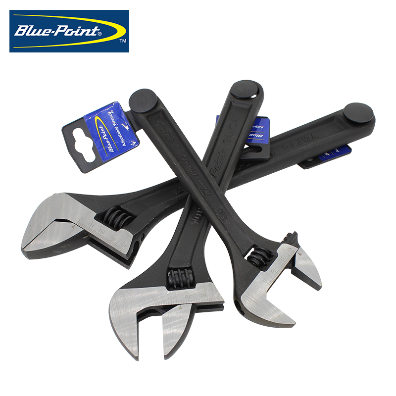 蓝点活动扳手活络可调扳子工业级多功能大开口高强度68 10 1215寸