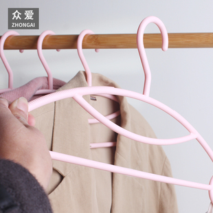 20个防滑防风塑料衣架挂衣架成人家用衣服架撑子晾晒衣挂
