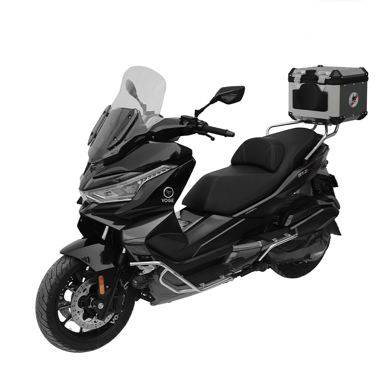 GSADV适用隆鑫无极SR4Max350尾箱护杠保险杠改装件尾架铝合金摩托