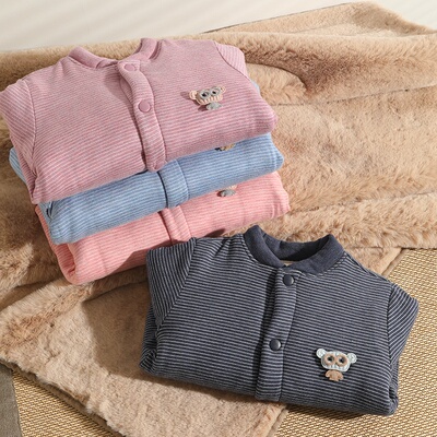 学生内搭校服神器中小童德绒贴身外套宝宝小棉袄羊毛内胆童装冬季