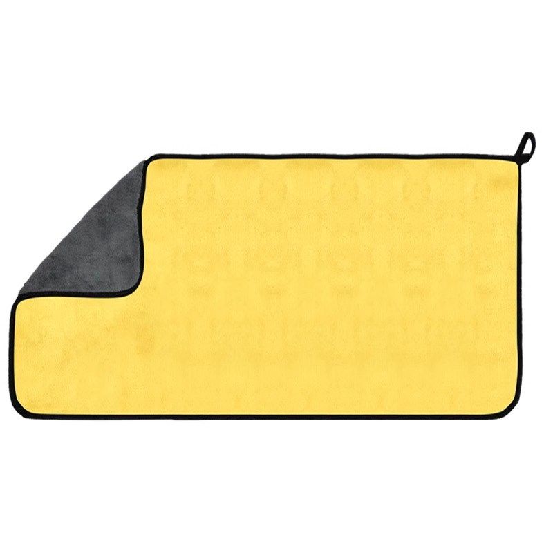 洗车毛巾擦车布不掉毛吸水专用车内饰抹布加厚大号无痕不留水印