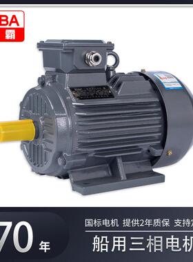 Y-H水泵电机三相异步电动机船舶马达2.2/5.5/11/18.5w船用电机