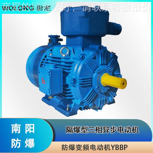1卧龙南阳YBBP0-16L4/15W 380V IC46变频防爆电机 B-T42782 CT4