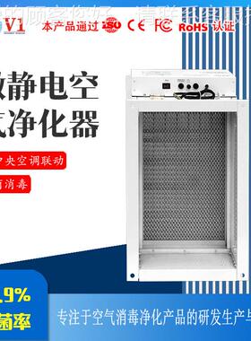 置管道式化消毒装 空调微静电空净化器 商气用场所净净VBK-GD-2化
