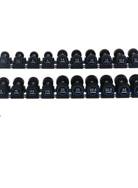K013商用健身房专用十组哑铃架（含10对KPOWER哑铃275KG)