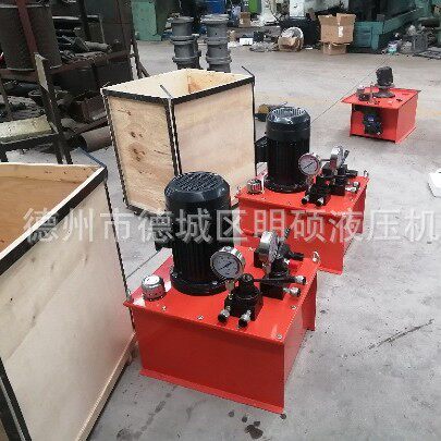 DBSDSS液压电动泵工程机械设备用油泵超高压液压泵站带手动换向阀