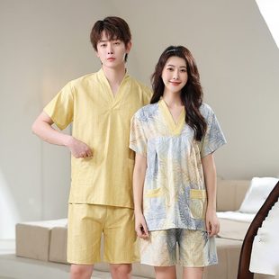 桑拿服全棉汉蒸浴服 高品质加厚款 汗蒸服男士 纯棉女款 情侣足疗大码
