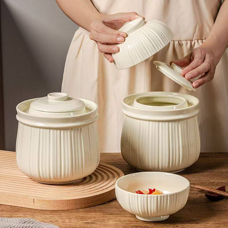 陶瓷泡菜罐子家用加厚专用腌白菜酸罗卜酸菜坛子带盖子食品级密封