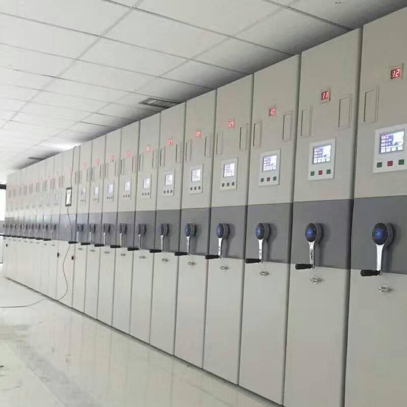 密集架智能电动钢制档案架书架凭证文件柜移动档案财务凭证