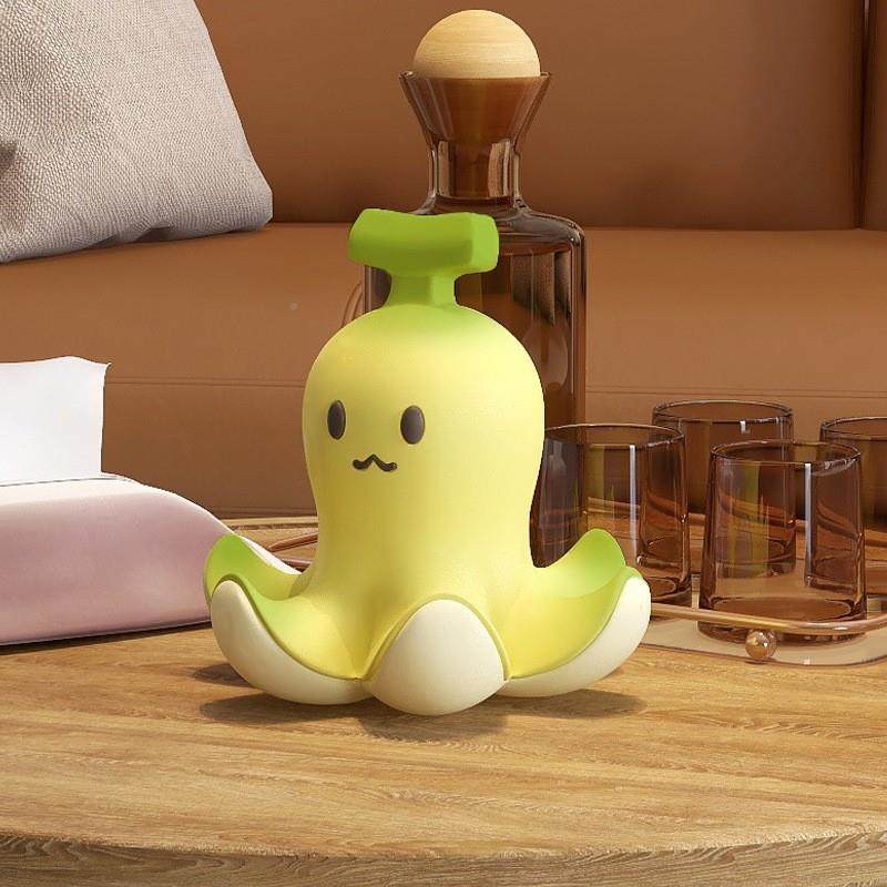 新款卡通EVJ香蕉章桌面厅创意家居客电视鱼柜酒柜装品树饰脂摆件,鲜花速递/花卉仿真/绿植园艺,其它园艺用品,淘宝优惠券,粉丝福利购,淘宝优惠卷