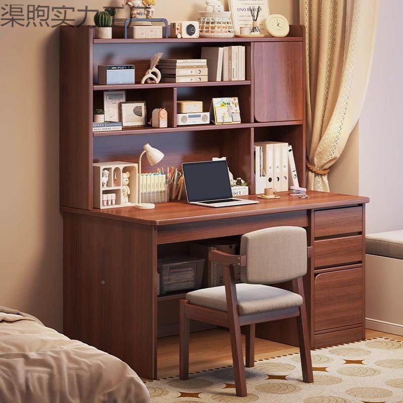 实木卧书桌学家用学电习写字桌生室书架一体桌子书柜抽屉成AJC人,鲜花速递/花卉仿真/绿植园艺,其它园艺用品,淘宝优惠券,粉丝福利购,淘宝优惠卷