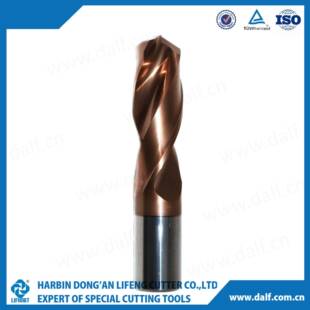整柄直径25XYDmm切削部直径20合mm体硬质金内冷钻头