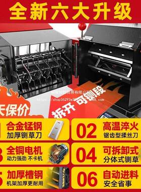 新铡草家机丝粉碎一体机用养殖干湿揉两用大型牛羊秸款秆打NLJ切
