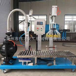 灌装 机 机油漆桶压装 盖灌油机01涂料液体自漆动定量灌装