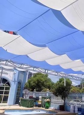 儿校操场遮17638阳帘遮棚安装学厂家幼阳园户外手动电动FCS折叠天