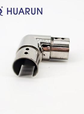 04316不锈钢90度HSD头弯弯头弯管配件楼梯扶手接3头圆/管弯头