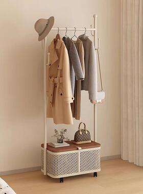 衣架落帽地卧室225新金属房间挂衣服的架子家用0衣款LVI架移动多