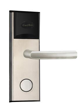 酒店锁KAD电2子门锁1不锈钢门锁锁0磁卡锁M1一卡通门宾馆锁