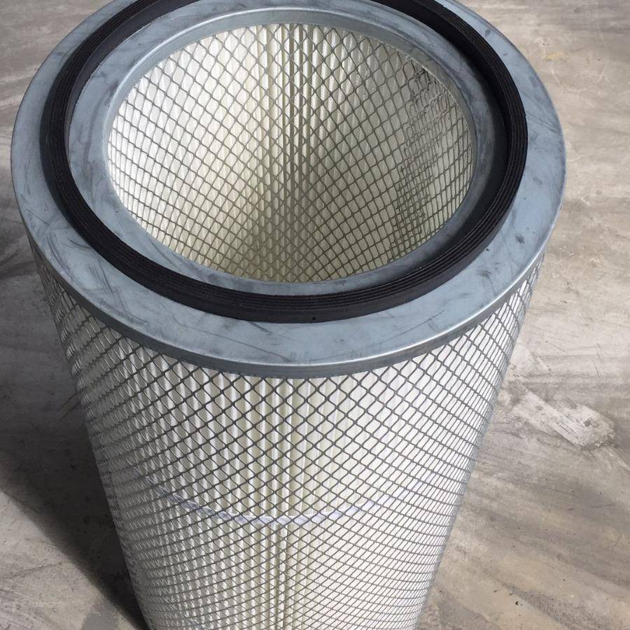 抛丸机配件聚脂纤保维滤筒环除尘器配件喷滤芯滤材丸机SHZ尘厂除图片