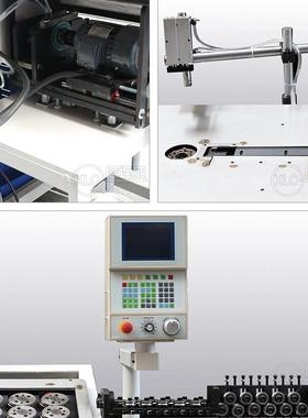 服切倒角弯线机全自动丝钢铁丝伺折弯机HOX数控全自金动属线材成