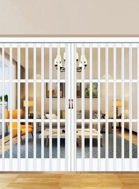 金网红铝合门隔断卫生间推QMD拉开放式阳台厨房门移吊轨商铺折叠