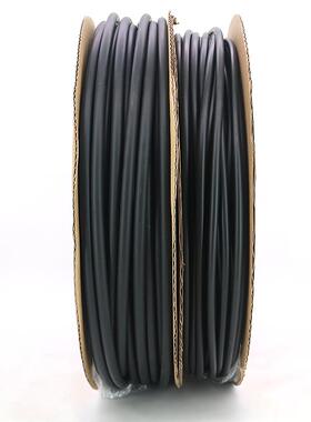 3倍胶双管黑色加厚热5缩壁管1-0MM热收缩管密封无品牌/带防水绝缘