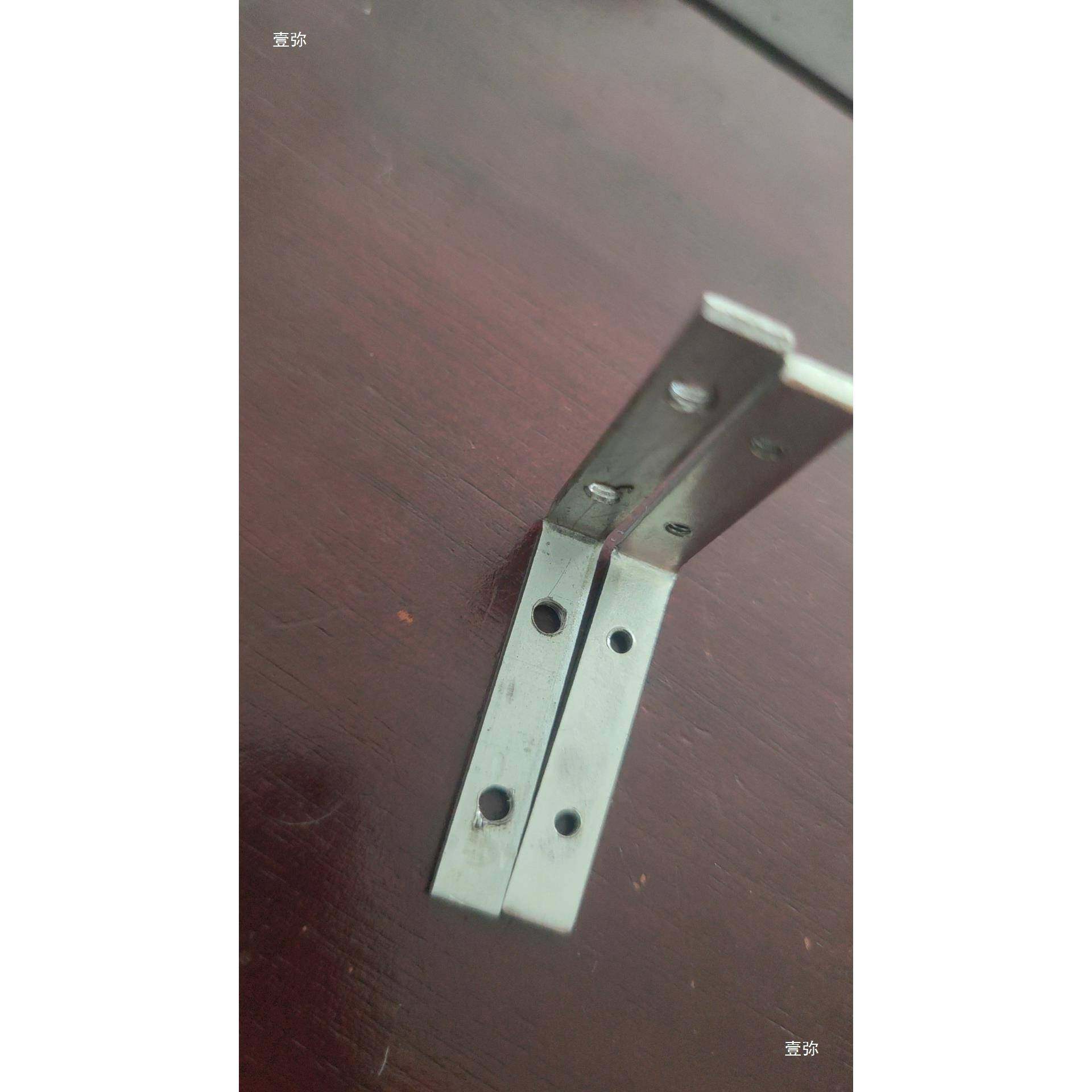 门窗窗框安锌装固定片带卡镀铁字门家具连接片铝一合金木固无品牌