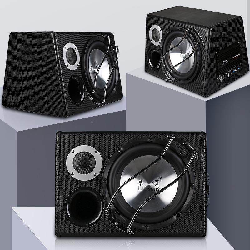 汽车载低音炮重1低音车音响改装24V8寸1音箱0寸2V高低DXW音喇叭有
