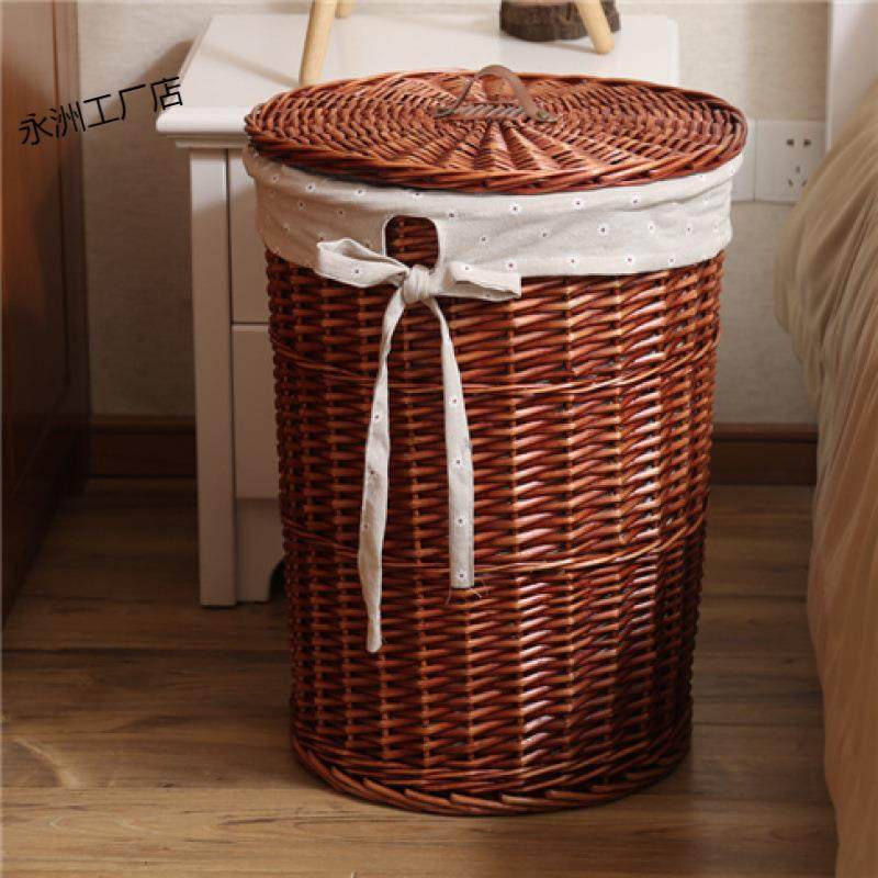 脏衣藤篮编脏衣服永洲工厂收居纳筐柳编脏衣篓淳佳家衣服收筐纳玩,收纳整理,脏衣篮,淘宝优惠券,粉丝福利购,淘宝优惠卷