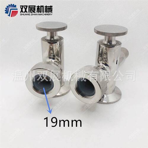 液304不锈钢快装位计水箱用位卡箍式玻璃管级道水计卫生螺YIM纹快