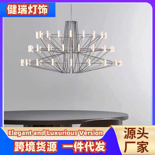 客厅吊灯北欧设计师餐厅别墅简约卧室创意灯样板房轻奢loftmoooi