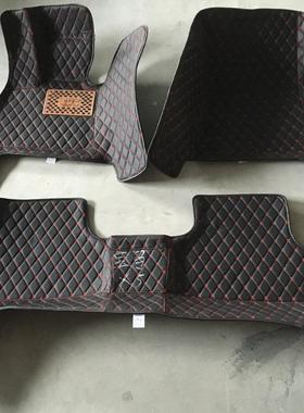 家包汽车脚垫全包围全覆盖手工手缝绗xc202003纯绣皮革大全围汽厂